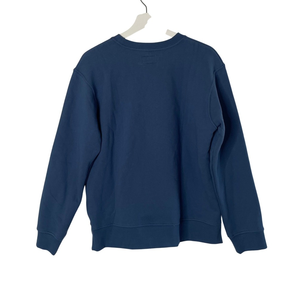 NEW American Giant Classic Crewneck Sweatshirt‎ Womens Medium Blue USA - Picture 3 of 8